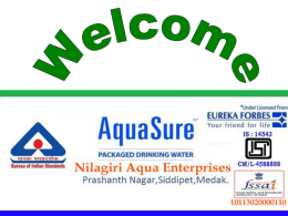 E. Prasad Kumar - Neelagiri Aqua Enterprise - Home