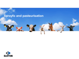 SPRAYFO_Pasteurisation