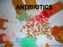 How Antibiotics Work PPT