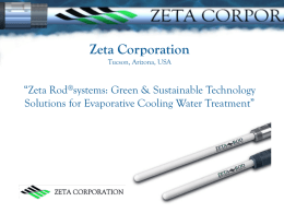 Zeta Corporation - Cheqpoint Tech Trading LLC