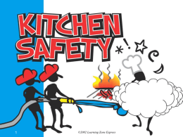 Kitchen Safety - Exploring Family Studies
