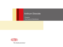Anthium Dioxcide - Lemmens Shardlow