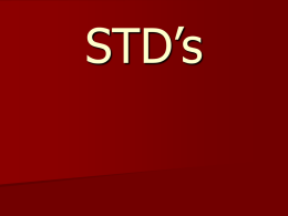 STD’s - Bedford Public Schools