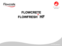 FLOWCRETE ULTRAFRESH HF