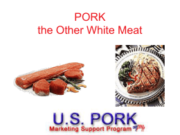 PORK the Other White Meat