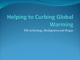 Helping to Curbing Global Warming