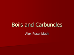 Boils and Carbuncles - Shorecrest Preparatory School Florida