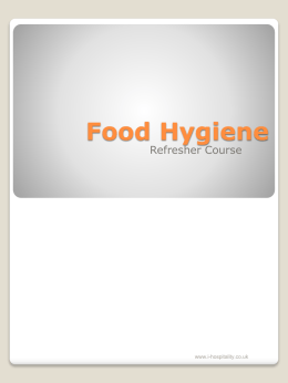 Food Hygiene - i
