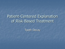 Patient-Centered Risk-Based Treatment Explanation