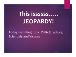 This issssss….. JEOPARDY!
