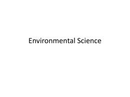 Environmental Science - McArthur's Media