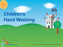 Floor Care - Childrens Hand Washing