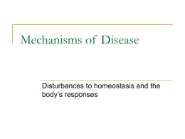 Mechanisms of Disease - Woodstown