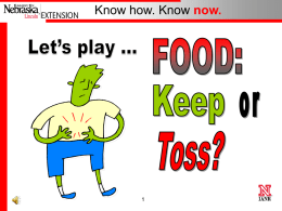 keep or toss PP food safety