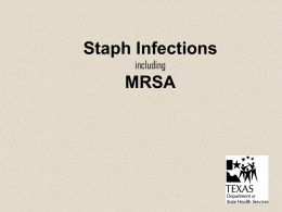 What is MRSA? A Powerpoint Presentation