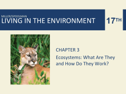 Unit II Ecology Notes - Verona Public Schools