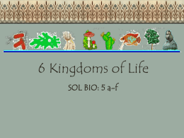 6 Kingdoms of Life Notes