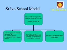 St Ivo School Model