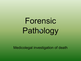 Forenisc Pathology