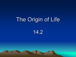 Ch. 14-Life History Lecture #2