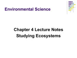 Chapter 4 Student Notes