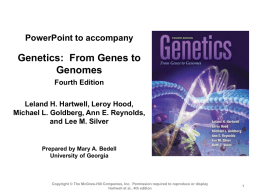 Gene transfer in bacteria - McGraw Hill Higher Education