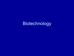 Biotechnology - Valhalla High School