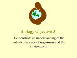 Biology Objective 3