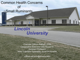 Lincoln University - University of Missouri