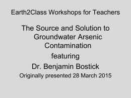 INTRODUCTORY SLIDE SHOW: Groundwater_2015