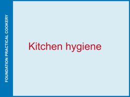 kitchen hygiene