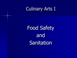 food safety & sanitation - Waukee Community School District Blogs
