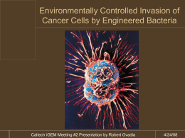 Environmentally Controlled Invasion of Cancer