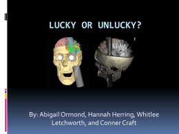 Lucky or unlucky? - West-English