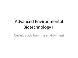 Advanced Environmental Biotechnology II