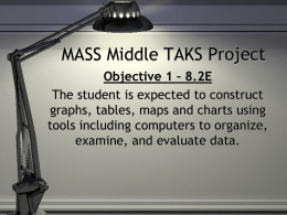 MASS Middle TAKS Project