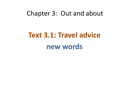 Chapter 1: Behave Well