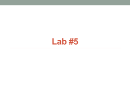 RCC Lab 5 S14
