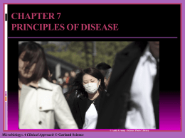 Chapter 7: Principle of Diseases