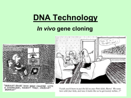 5 In vivo gene cloning