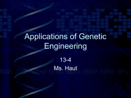 Ch. 13 Bioengineering (section 13-4)