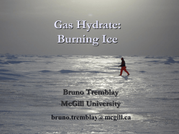 Gas Hydrate - McGill University