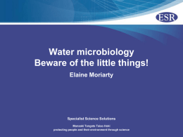 Health related water microbiology