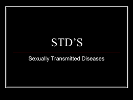 STDs - Immaculateheartacademy.org