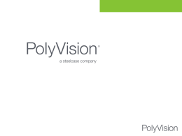 Polyvision Customer