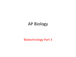 Biotechnology II PPT