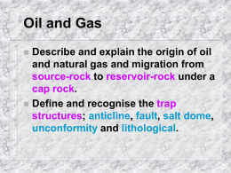 Oil and Gas - Geology Rocks