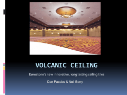 Volcanic Ceiling