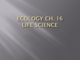 Ecology Ch16 - lifesciencemszyb