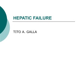 hepatic failure